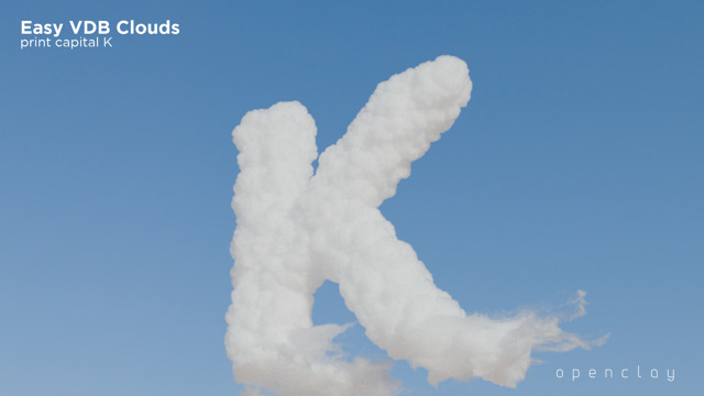 Print Capital K
